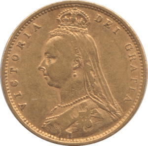 1892 GOLD HALF SOVEREIGN ( GVF ) - HALF SOVEREIGN - Cambridgeshire Coins