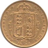 1892 GOLD HALF SOVEREIGN ( GVF ) - HALF SOVEREIGN - Cambridgeshire Coins