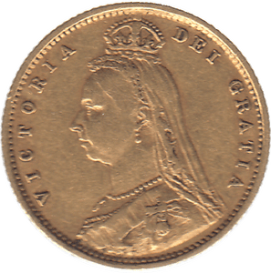 1892 GOLD HALF SOVEREIGN ( GVF ) - Half Sovereign - Cambridgeshire Coins