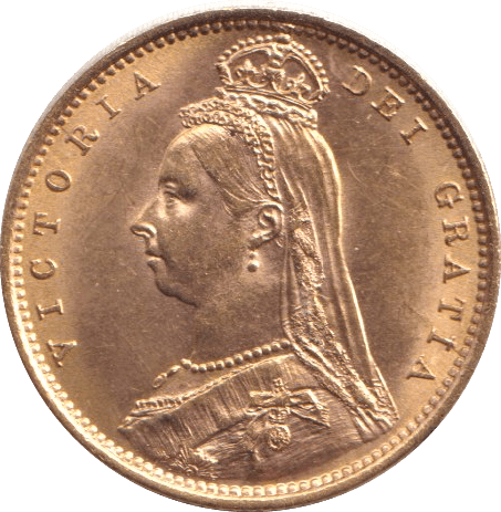 1892 GOLD HALF SOVEREIGN ( UNC ) - HALF SOVEREIGN - Cambridgeshire Coins