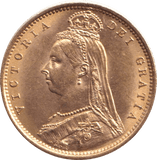 1892 GOLD HALF SOVEREIGN ( UNC ) - HALF SOVEREIGN - Cambridgeshire Coins