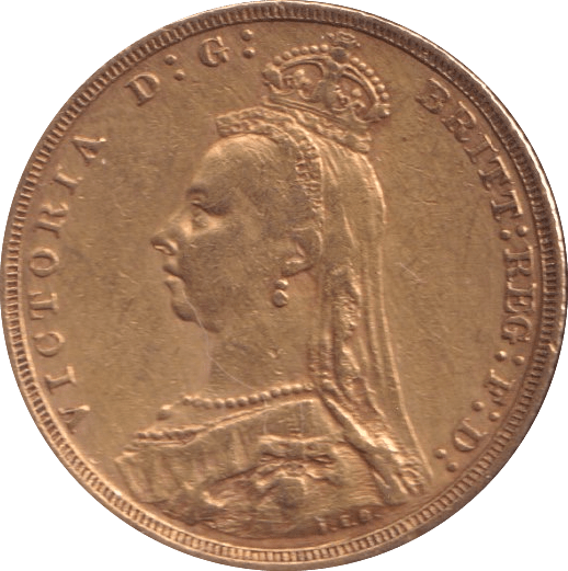 1892 GOLD SOVEREIGN ( EF ) MELBOURNE MINT - Sovereign - Cambridgeshire Coins