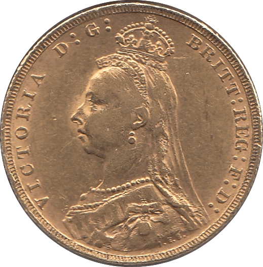 1892 GOLD SOVEREIGN ( EF ) - SOVEREIGN - Cambridgeshire Coins