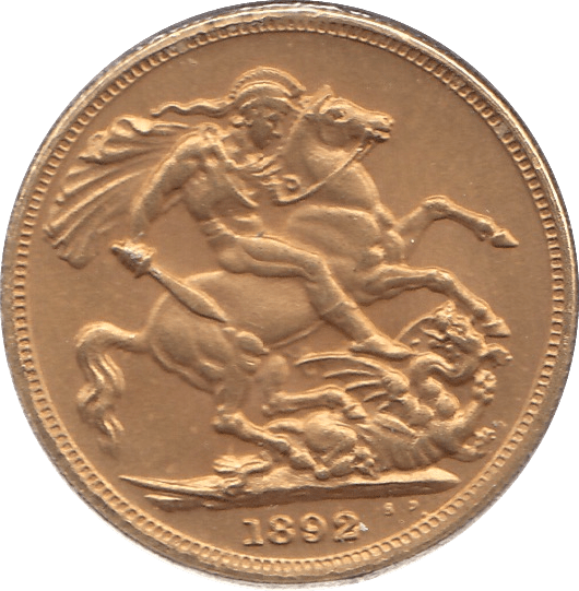 1892 GOLD SOVEREIGN ( GVF ) MELBOURNE MINT - SOVEREIGN - Cambridgeshire Coins