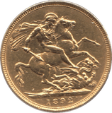1892 GOLD SOVEREIGN ( GVF ) - SOVEREIGN - Cambridgeshire Coins