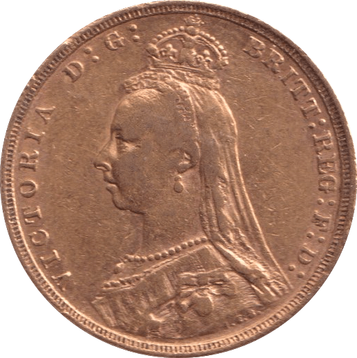 1892 GOLD SOVEREIGN ( GVF ) - Sovereign - Cambridgeshire Coins