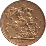 1892 GOLD SOVEREIGN ( GVF ) - SOVEREIGN - Cambridgeshire Coins