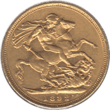 1892 GOLD SOVEREIGN ( GVF ) - Sovereign - Cambridgeshire Coins