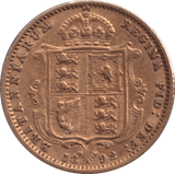 1892 HALF SOVEREIGN ( VF ) - HALF SOVEREIGN - Cambridgeshire Coins