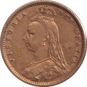 1892 HALF SOVEREIGN ( VF ) - HALF SOVEREIGN - Cambridgeshire Coins