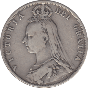 1892 HALFCROWN ( FINE ) - HALFCROWN - Cambridgeshire Coins