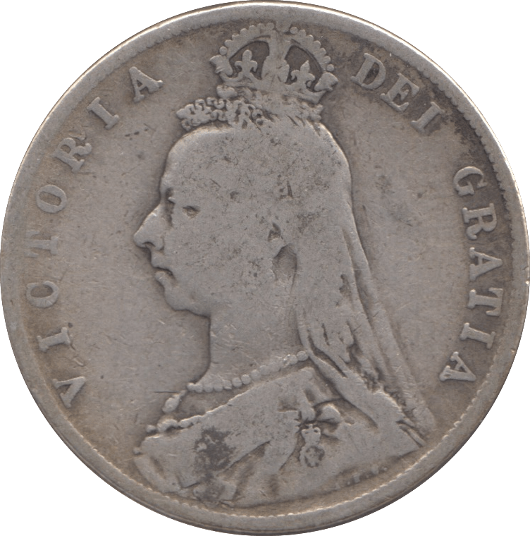 1892 HALFCROWN ( FINE ) - Halfcrown - Cambridgeshire Coins