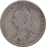 1892 HALFCROWN ( FINE ) - Halfcrown - Cambridgeshire Coins