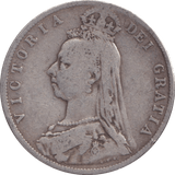 1892 HALFCROWN ( FINE ) - HALFCROWN - Cambridgeshire Coins