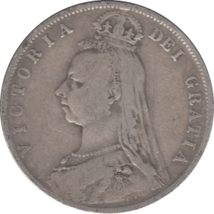 1892 HALFCROWN ( FINE ) - HALFCROWN - Cambridgeshire Coins