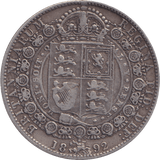1892 HALFCROWN ( GF ) - HALFCROWN - Cambridgeshire Coins