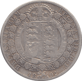 1892 HALFCROWN ( GF ) - HALFCROWN - Cambridgeshire Coins