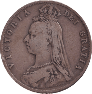 1892 HALFCROWN ( GF ) - HALFCROWN - Cambridgeshire Coins