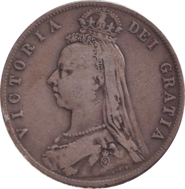 1892 HALFCROWN ( GF ) - HALFCROWN - Cambridgeshire Coins