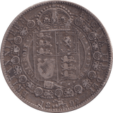 1892 HALFCROWN ( GF ) - Halfcrown - Cambridgeshire Coins
