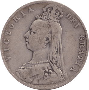 1892 HALFCROWN ( NF ) - Halfcrown - Cambridgeshire Coins