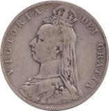 1892 HALFCROWN ( NF ) - Halfcrown - Cambridgeshire Coins