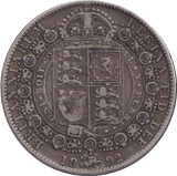 1892 HALFCROWN ( VF ) - HALFCROWN - Cambridgeshire Coins
