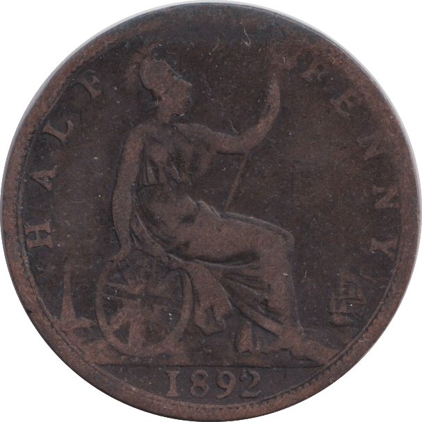 1892 HALFPENNY ( FAIR ) - HALFPENNY - Cambridgeshire Coins