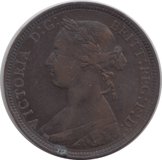 1892 HALFPENNY ( GF ) - Halfpenny - Cambridgeshire Coins