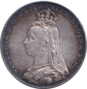 1892 MAUNDY FOURPENCE ( EF ) - MAUNDY FOURPENCE - Cambridgeshire Coins