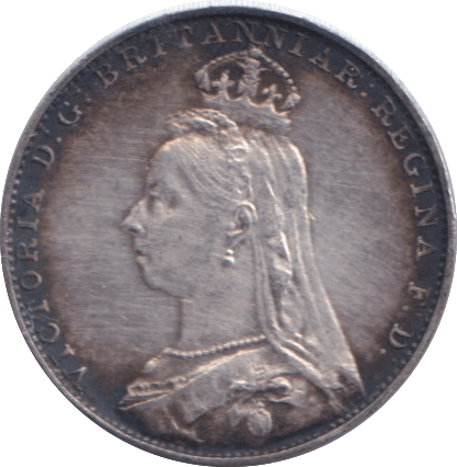 1892 MAUNDY FOURPENCE ( EF ) - MAUNDY FOURPENCE - Cambridgeshire Coins