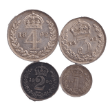 1892 MAUNDY SET VICTORIA - Maundy Set - Cambridgeshire Coins