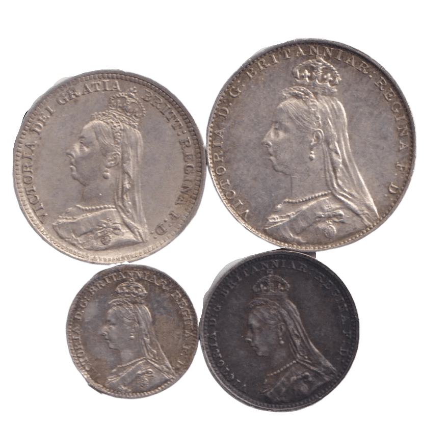 1892 MAUNDY SET VICTORIA - Maundy Set - Cambridgeshire Coins