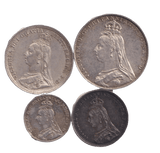 1892 MAUNDY SET VICTORIA - Maundy Set - Cambridgeshire Coins