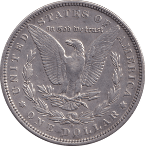 1892 MORGAN DOLLAR USA NEW ORLEANS MINT - SILVER WORLD COINS - Cambridgeshire Coins
