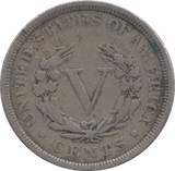 1892 NICKEL FIVE CENTS USA - WORLD COINS - Cambridgeshire Coins