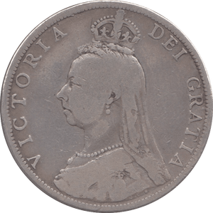 1892 ONE FLORIN ( NF ) - FLORIN - Cambridgeshire Coins