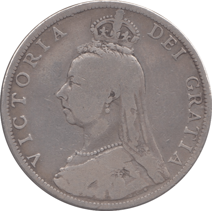 1892 ONE FLORIN ( NF ) - FLORIN - Cambridgeshire Coins