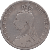 1892 ONE FLORIN ( NF ) - FLORIN - Cambridgeshire Coins