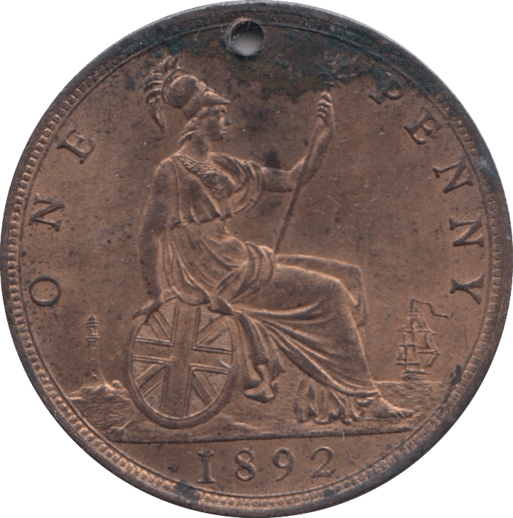 1892 PENNY ( BU ) - PENNY - Cambridgeshire Coins