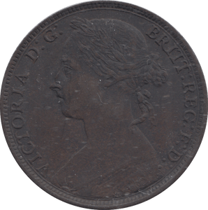 1892 PENNY ( GVF ) - PENNY - Cambridgeshire Coins