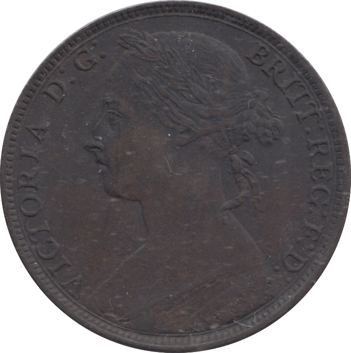 1892 PENNY ( GVF ) - PENNY - Cambridgeshire Coins