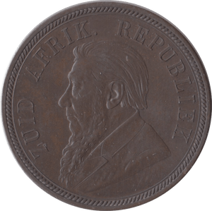 1892 PENNY SOUTH AFRICA - WORLD COINS - Cambridgeshire Coins