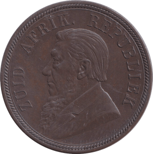 1892 PENNY SOUTH AFRICA - WORLD COINS - Cambridgeshire Coins