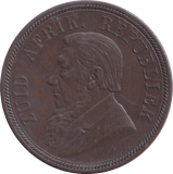 1892 PENNY SOUTH AFRICA - WORLD COINS - Cambridgeshire Coins