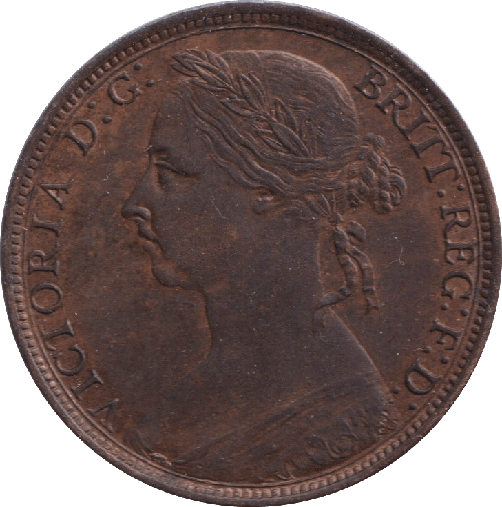 1892 PENNY ( UNC ) - PENNY - Cambridgeshire Coins