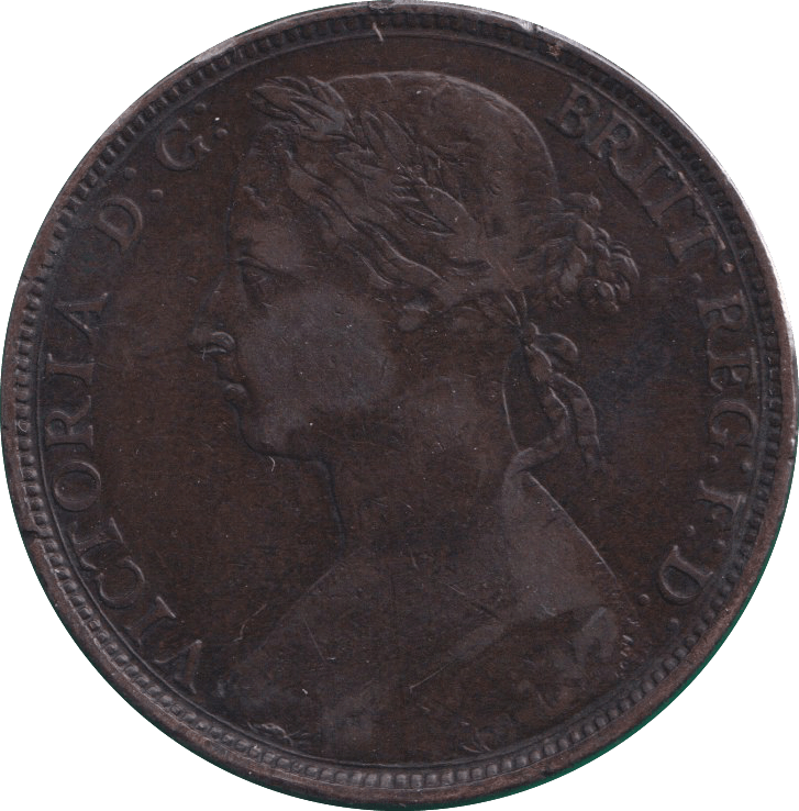 1892 PENNY ( VF ) - PENNY - Cambridgeshire Coins