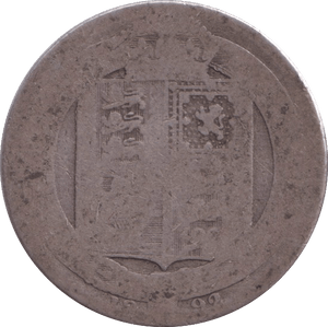 1892 SHILLING ( FAIR ) - SHILLING - Cambridgeshire Coins