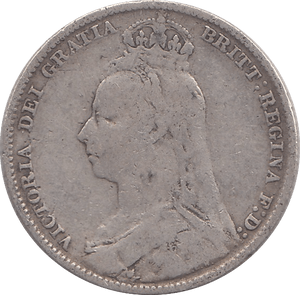 1892 SHILLING ( FINE ) - Shilling - Cambridgeshire Coins