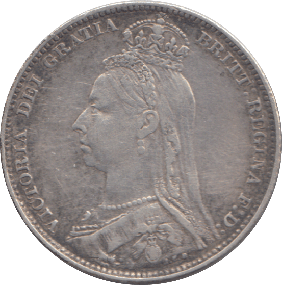 1892 SHILLING ( GF ) - SHILLING - Cambridgeshire Coins